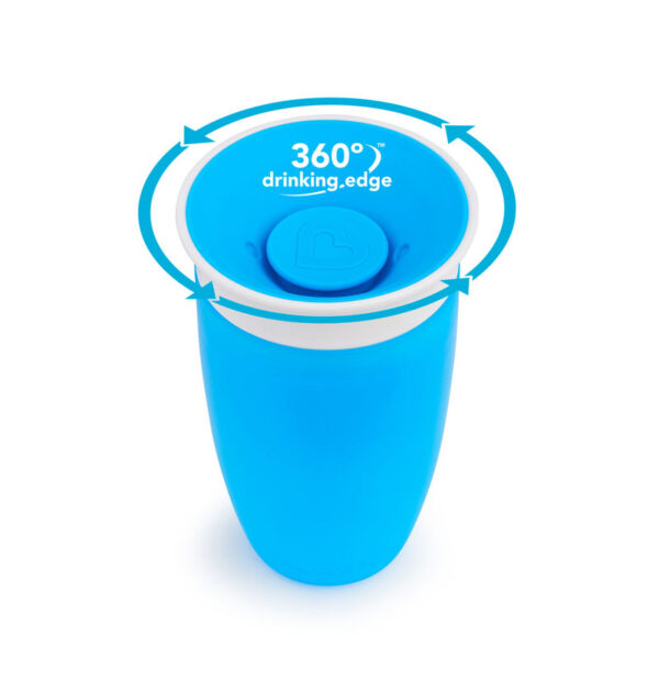 Εκπαιδευτικό ποτήρι Munchkin Miracle sippy cup 296ml blue 11028