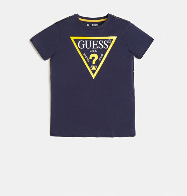 Παιδική μπλούζα Guess junior unisex L73I55K5M20 μπλε