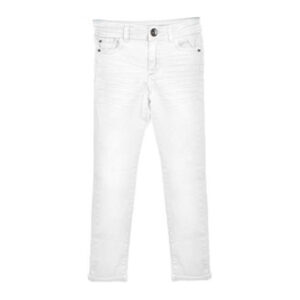 Παντελόνι slim καπαρντίνα Mandarino 22106601 λευκό