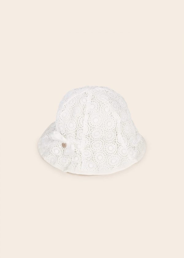 Βρεφικό καπέλο κιπούρ Mayoral 10409 για κορίτσια (Princess Kavala)