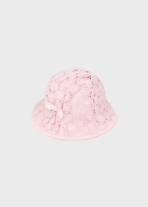 Καπέλο κιπούρ Mayoral 10409 ροζ