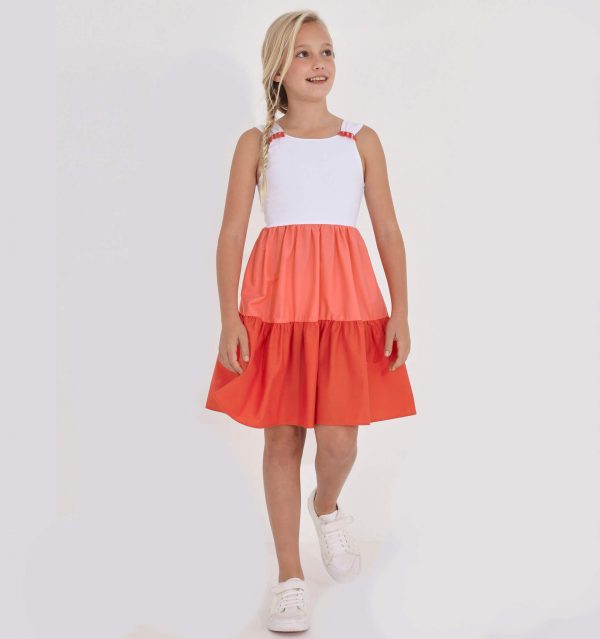 Παιδικό φόρεμα αμάνικο Mayoral junior girl 6922 για κορίτσια