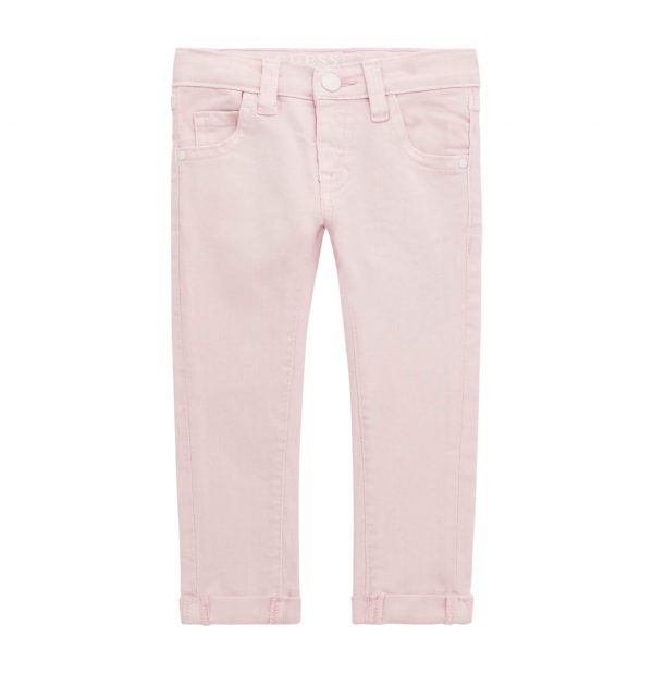 Παντελόνι Guess denim skinny K4RB05WE620 ροζ παλ