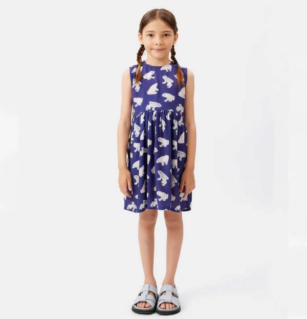 Παιδικό Φόρεμα Compania Fantastica 41408 μπλε για κορίτσια