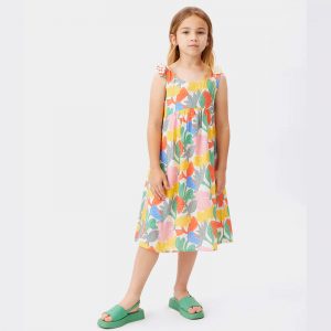 Παιδικό φόρεμα Compania Fantastica floral 41405 για κορίτσια