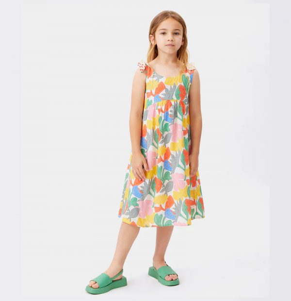 Παιδικό φόρεμα Compania Fantastica floral 41405 για κορίτσια