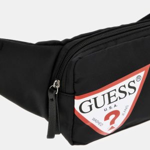 Παιδικό τσαντάκι μέσης Guess unisex H4RZ00WFMR0 μαύρο