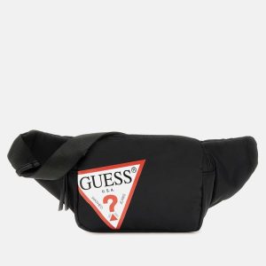 Παιδικό τσαντάκι μέσης Guess unisex H4RZ00WFMR0 μαύρο