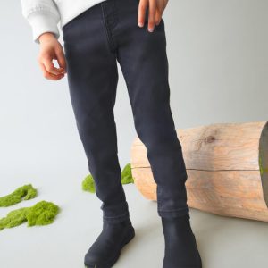 Παντελόνι jean slim fit Mayoral 00504-090 Μαύρο