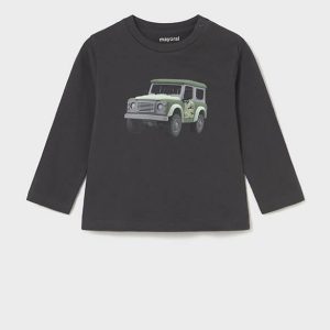 Μπλούζα μακό Mayoral 02066-025 Γκρι