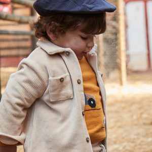 Παιδικό πουκάμισο κοτλέ Mayoral 02105-051 Μπεζ για αγόρια