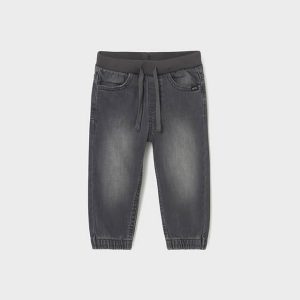 Παντελόνι soft denim jogger Mayoral 02508-094 Γκρι