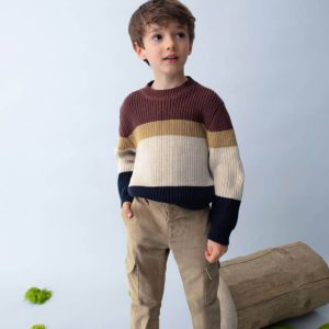 Παιδικά πουλόβερ ριγέ Mayoral 04379-047 για αγόρια για ωραίους συνδυασμούς ντυσίματος και ζεστασιά τις κρύες μέρες του χειμώνα