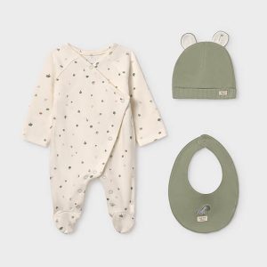 Σετ δώρου νεογέννητο Mayoral 09979-030 Πράσινο