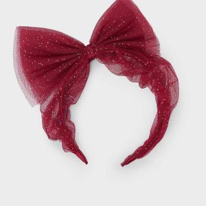 Στέκα με φιόγκο Mayoral 10078-012 Κερασί