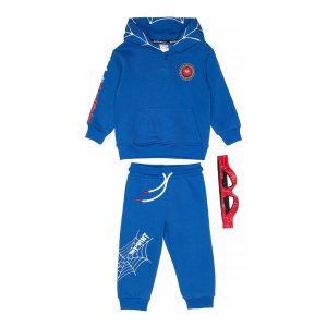 Παιδικές φόρμες φούτερ spiderman Sprint με φωτάκι & μάσκα 252-1025 Μαύρο για αγόρια που λατρεύουν τους σούπερ ήρωες στις εμφανίσεις τους τον χειμώνα