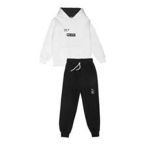 Φόρμα φούτερ Sprint 252-3036 Off white