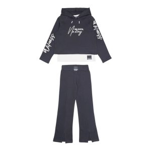 Σετ φόρμας Sprint με παντελόνα Sprint 252-4009 Μαύρο