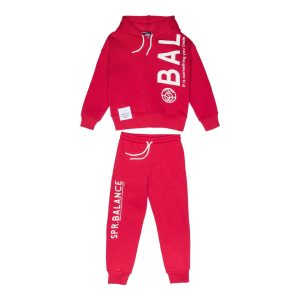 Φόρμα φούτερ Sprint με κουκούλα 252-4026