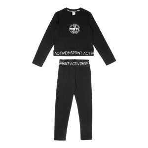 Παιδικό σετ κολάν μακό midi μπλούζα Sprint 252-4039 για κορίτσια