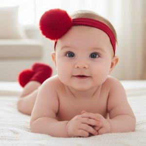 Σετ κορδέλα & καλτσάκια Mayoral 09922-053 Κόκκινο