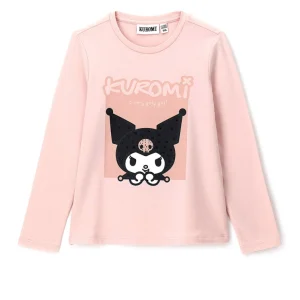Μπλούζα μακό Kuromi Original Marines Ροζ παλ DFAV3603F