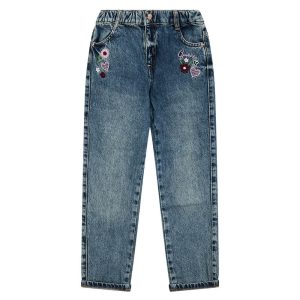 Παντελόνι jean Guess relaxed fit Μπλε K5YA06D5QW0