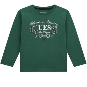 Μπλούζα Guess μακό Πράσινο N5YI21K8HM4