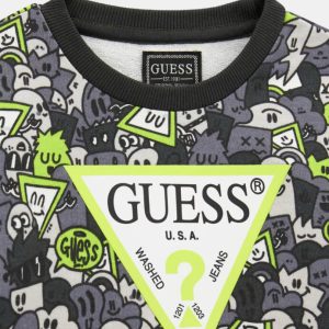 Παιδικές μπλούζες φούτερ Guess N5YQ00KA6R4 για αγόρια