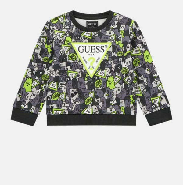 Παιδικές μπλούζες φούτερ Guess N5YQ00KA6R4 για αγόρια