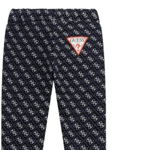 Παιδικό παντελόνι φούτερ Guess Μπλε σκούρο N5YQ15KA6R4 για αγόρια
