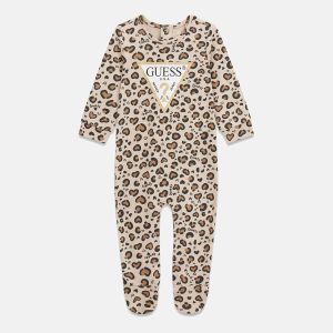 Βρεφικό φορμάκι Guess λεοπάρ Μπεζ S5BG02KA6W1
