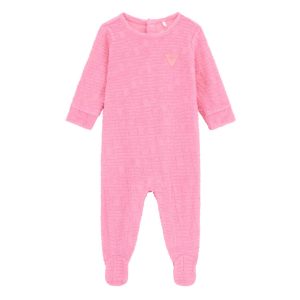 Βρεφικό φορμάκι Guess ζακάρ Ροζ H5YW09KBU64 για κορίτσια