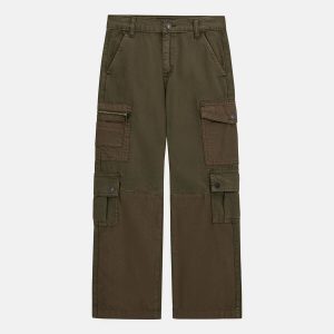 Παιδικό παντελόνι cargo Guess relaxed fit L5YB02W0130 για αγόρια