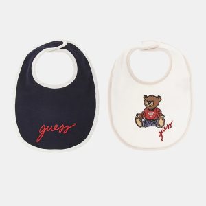 Βρεφικό σετ 2 σαλιάρες Guess με velcro H5YW17KA6W1 για αγόρια & κορίτσια