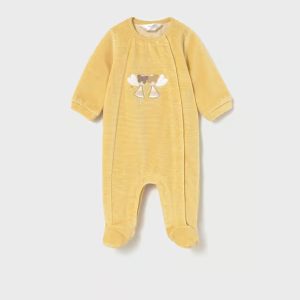 Βρεφικό φόρμακι βελουτέ Mayoral 02704-066 Μελί unisex