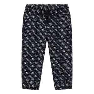 Παιδικό παντελόνι φούτερ Guess Μπλε σκούρο N5YQ15KA6R4 για αγόρια