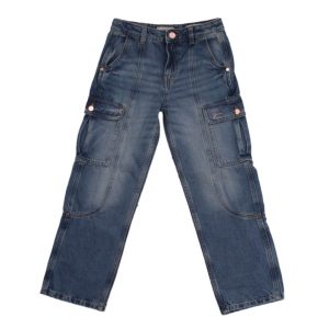 Παντελόνα cargo Guess jean Μπλε J5YA07D5FL0