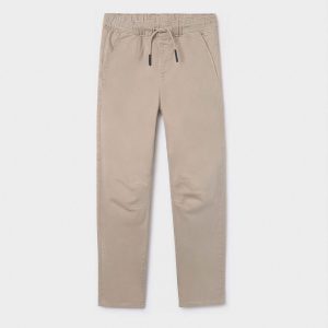 Παιδικό παντελόνι soft jogger Mayoral 07563-051 Μπεζ για αγόρια