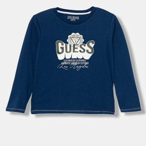Μπλούζα μακό Guess N5YI13K8HM0 Μπλε
