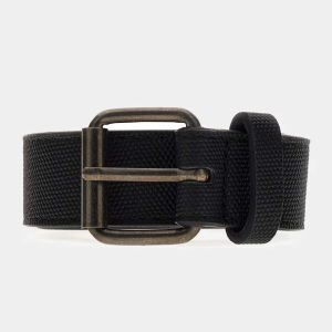 Παιδικές ζώνες Guess δερματίνι Μαύρο L5YZ06WHFD0 για αγόρια