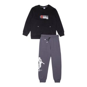 Παιδικές φόρμες Sprint λεπτό φούτερ dry fit basketball 252-3010 για αγόρια που δεν θέλουν το χοντρό φούτερ για να μην ιδρώνουν εύκολα & λατρεύουν το μπάσκετ