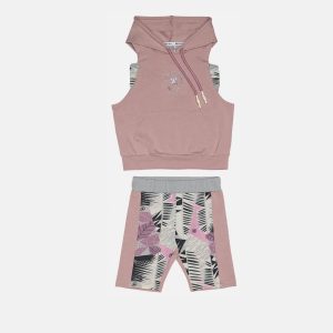 Σετ με κολάν Sprint dark pink 251-4024 (3τεμάχια)