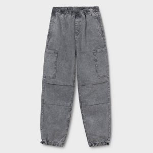 Παιδικό παντελόνι denim cargo relaxed fit Mayoral 07564 για αγόρια