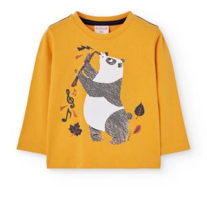 Μπλούζα μακό Boboli 392082 Κίτρινο