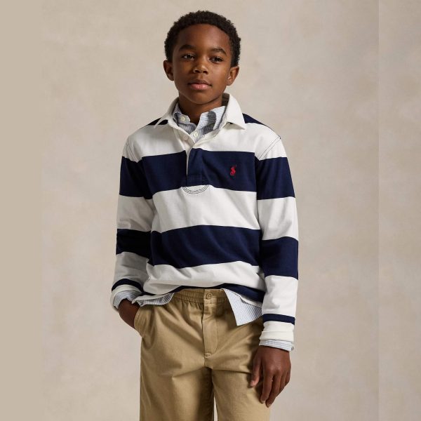 Παιδικές μπλούζες πόλο Polo Ralph Lauren για αγόρια που τους αρέσει το επώνυμο, κλασσικό και ξεχωριστό ντύσιμο τον χειμώνα