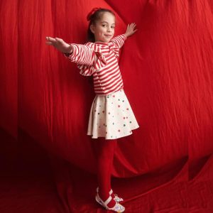 Παιδική φούστα Two In A Castle Εκρού T6506 για κορίτσια