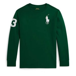 Παιδικά μπλουζάκια επώνυμα Polo Ralph Lauren για αγόρια 323853891022 που τους αρέσει το επώνυμο, κλασσικό και ξεχωριστό ντύσιμο τον χειμώνα