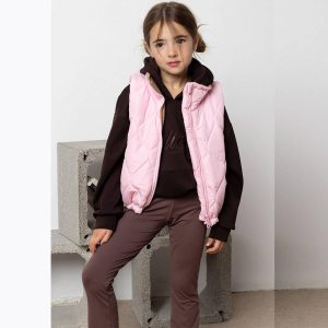 Παιδικά σετ Alice κολάν με oversized λεπτό φούτερ W25-A18042 για κορίτσια που τους αρέσει το ωραίο και άνετο αθλητικό ντύσιμο