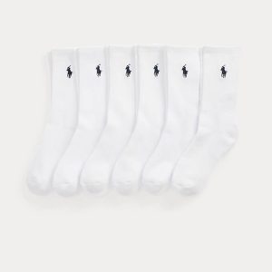 Παιδικές κάλτσες Polo Ralph Lauren 6 ζευγάρια 25264338100P12 για αγόρια & κορίτσια που τους αρέσει το επώνυμο, κλασσικό ντύσιμο τον χειμώνα